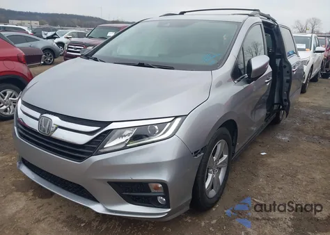 2018 Honda Odyssey Ex-L z USA, uszkodzony, nr VIN 5FNRL6H7XJB092840